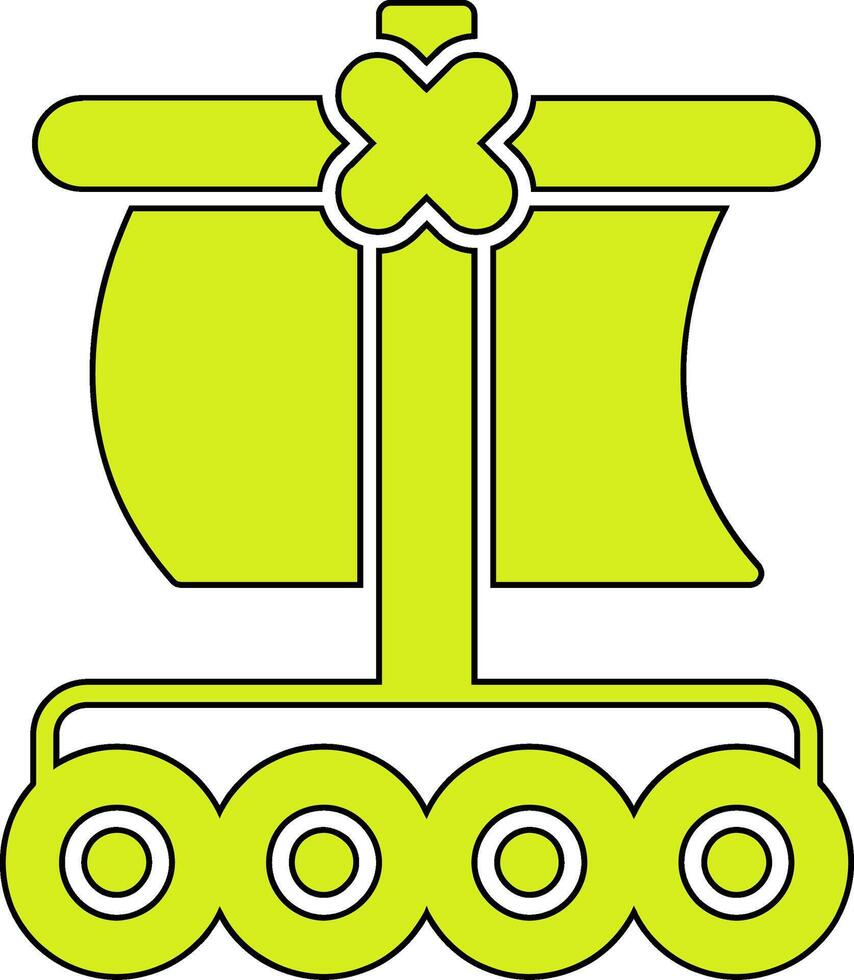 Floß Vektor Symbol