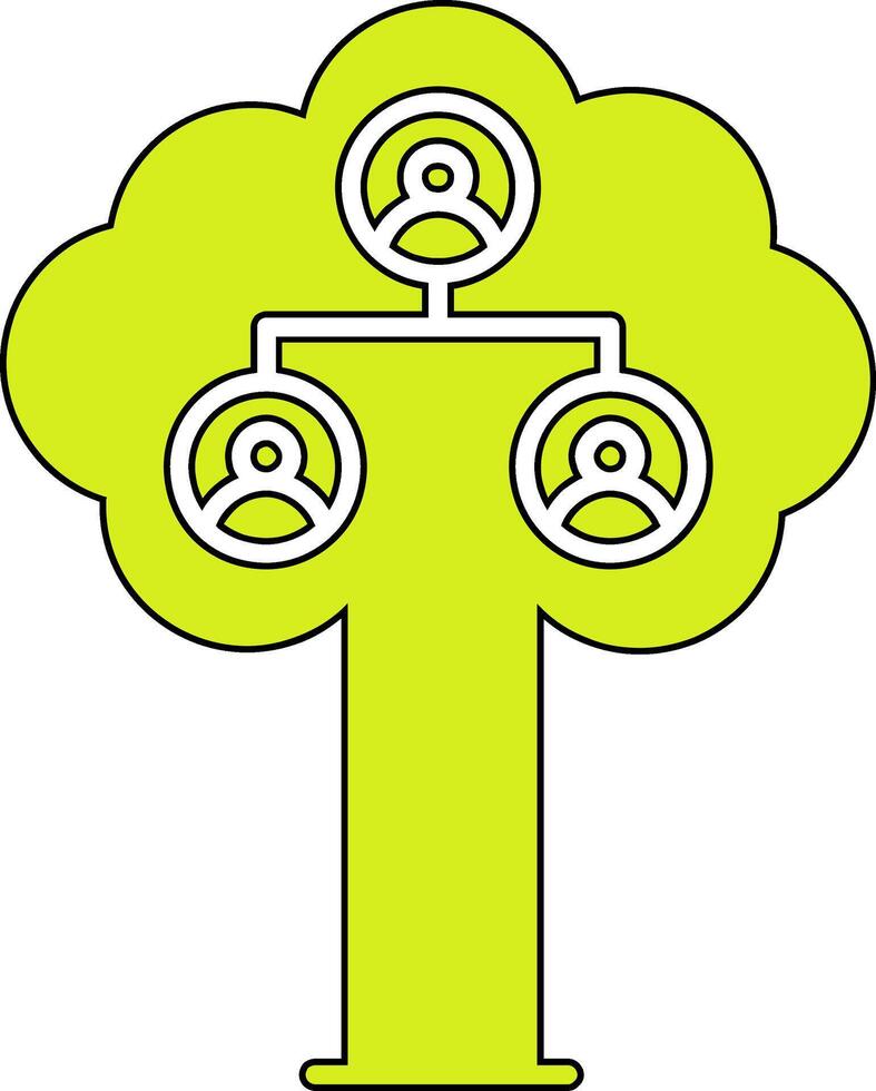 Abstammung Vektor Symbol