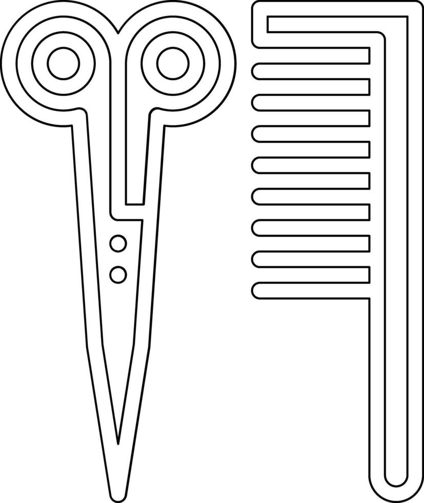 Friseur Vektor Symbol