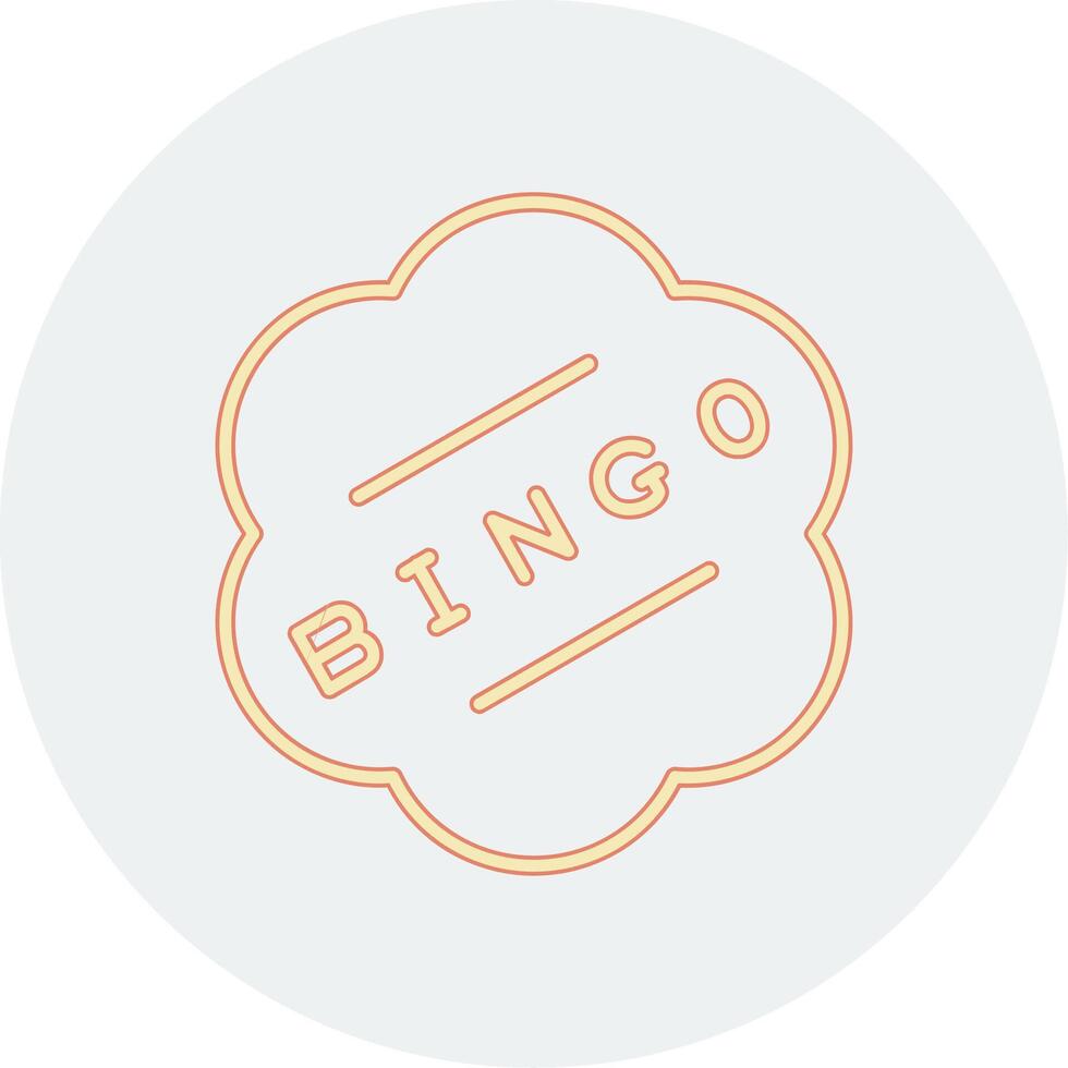 bingo vektor ikon