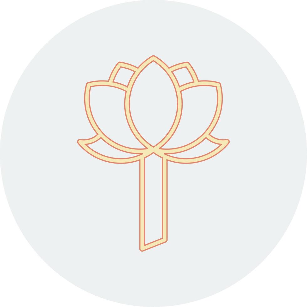 Lotus-Vektor-Symbol vektor