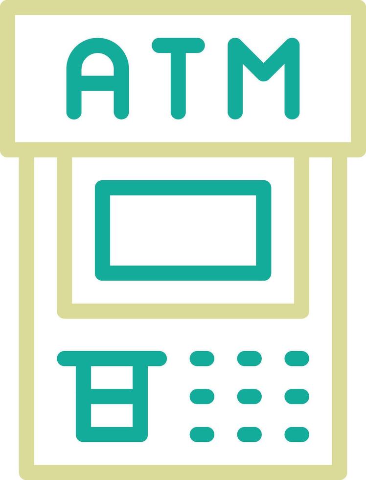 atm-Vektorsymbol vektor
