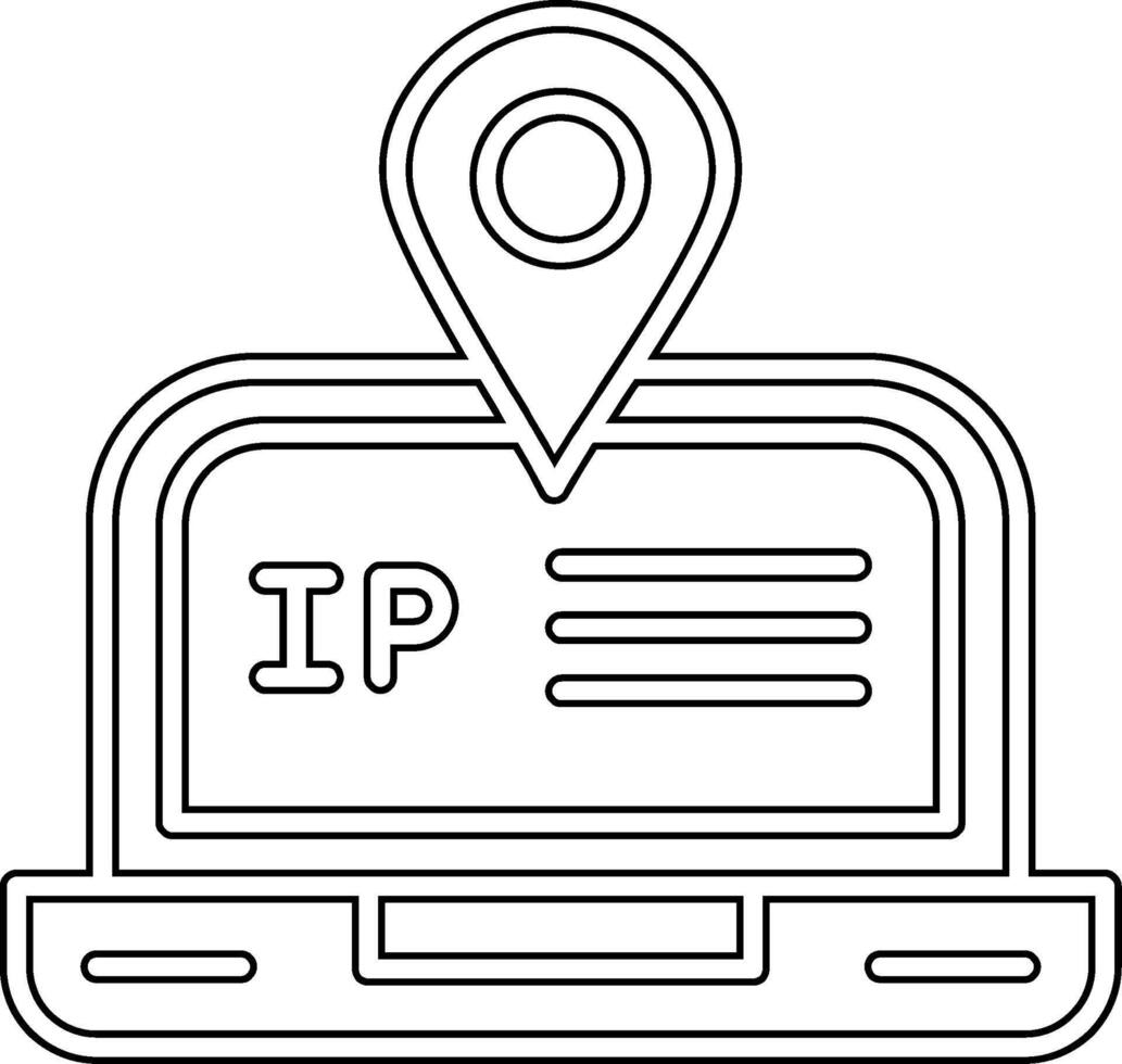 ip Vektor Symbol