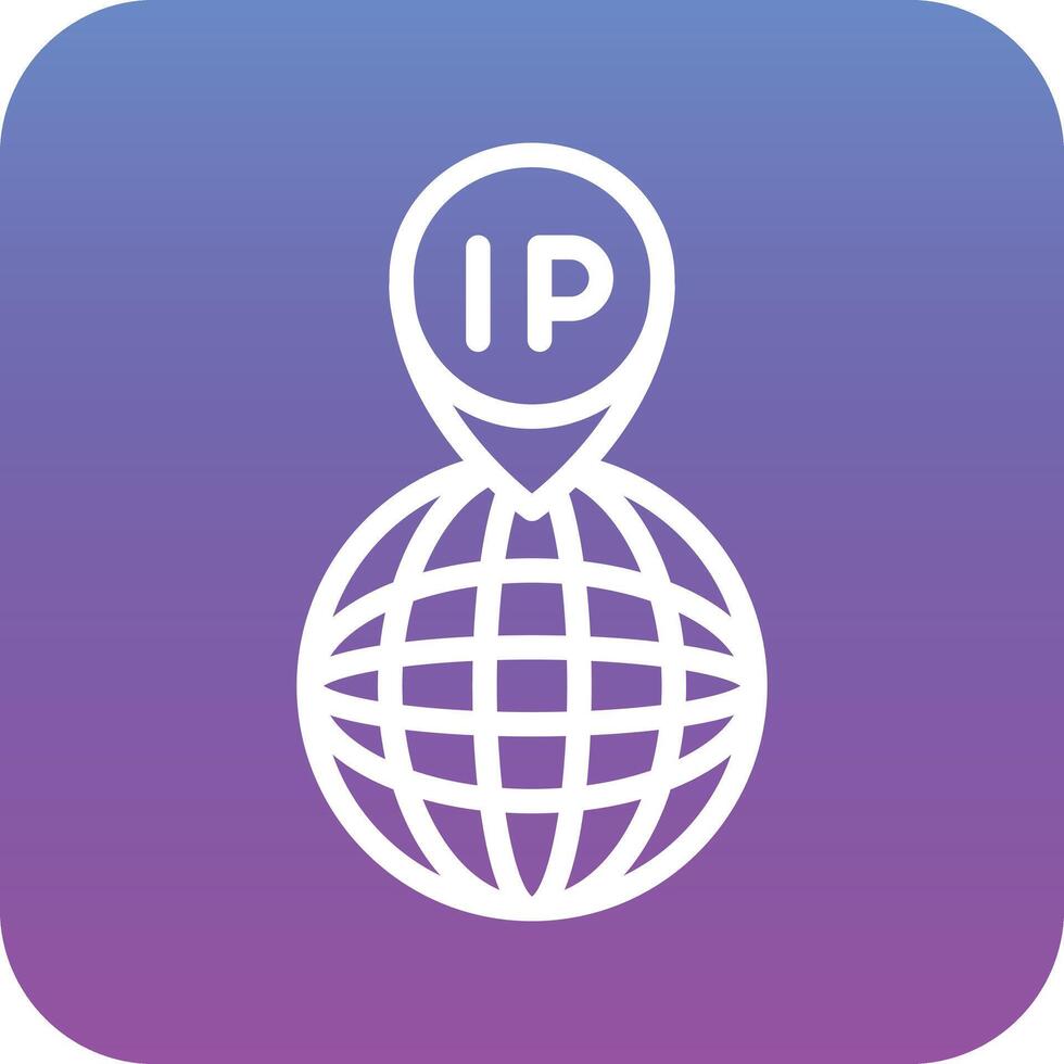 ip Adresse Vektor Symbol