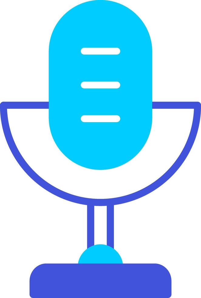 Mikrofon-Vektor-Symbol vektor