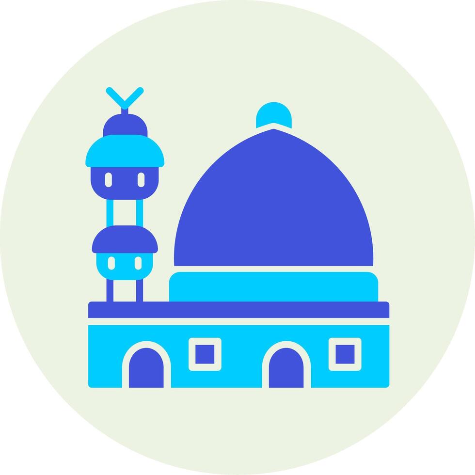 Moschee-Vektor-Symbol vektor