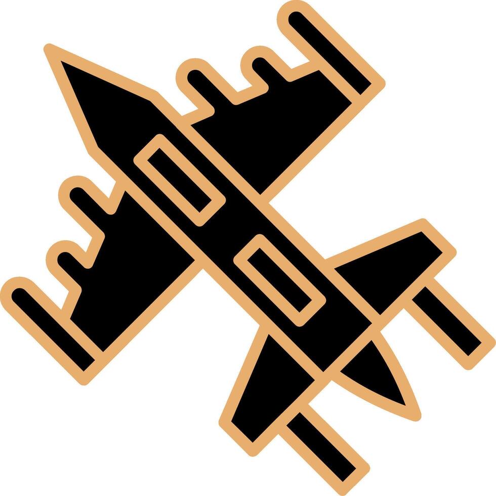 Flugzeug Vektor Symbol