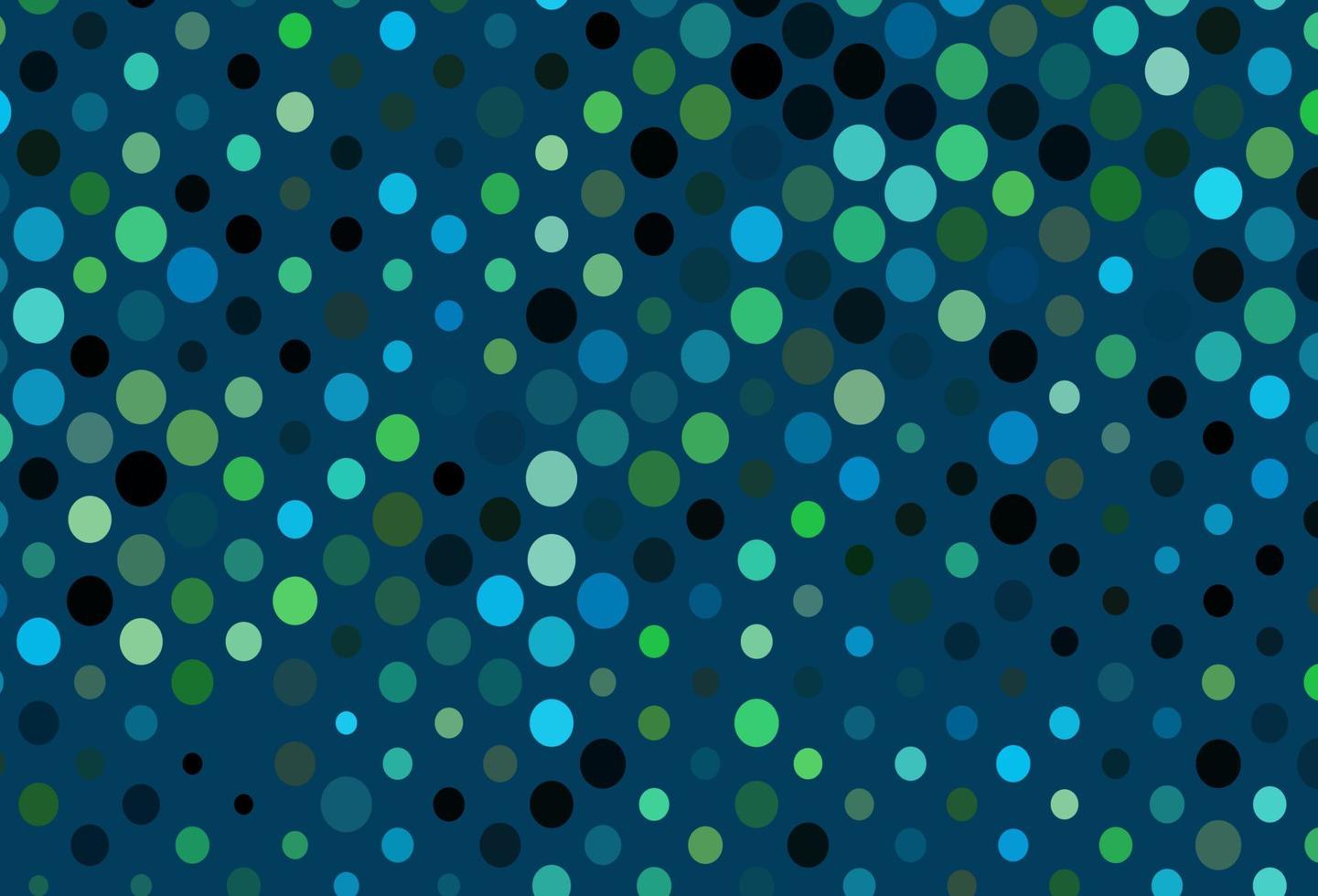 mörkblå vektorbakgrund med bubblor. vektor