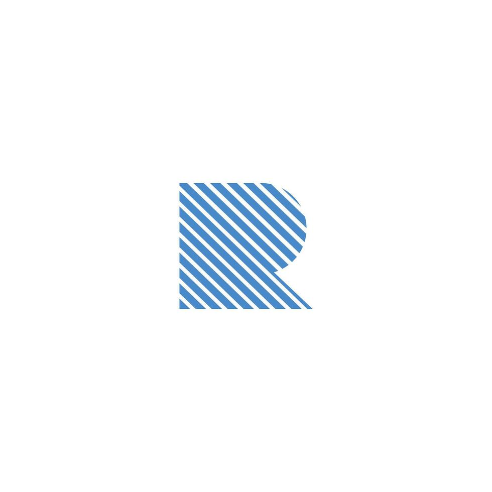 r oder rr Logo und Symbol Design vektor