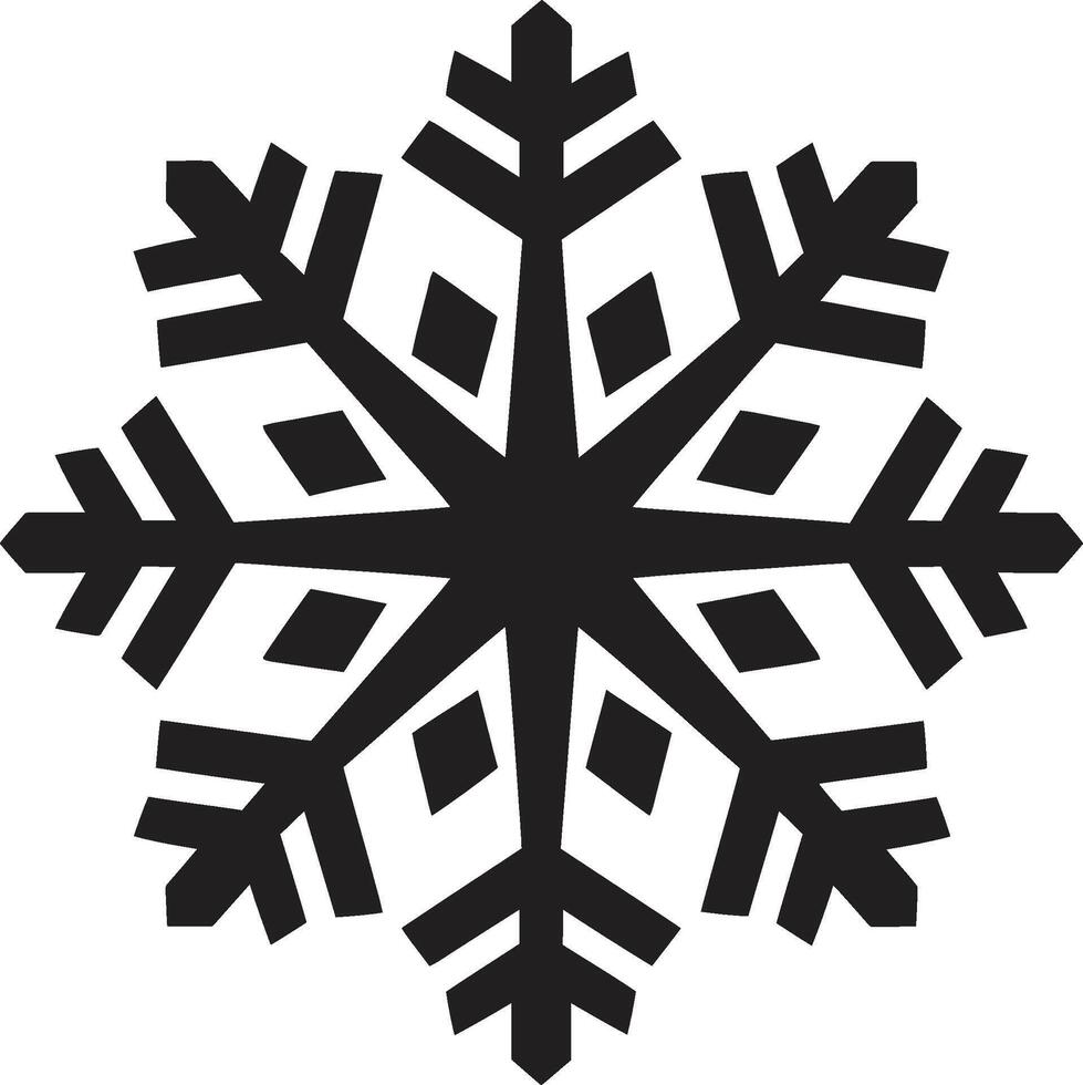 eisig Feinheiten aufgedeckt Logo Vektor Design Winter Wunderland beleuchtet ikonisch Emblem Design