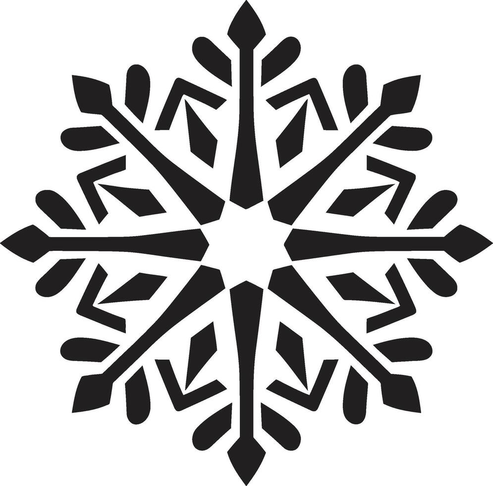 arktisk symfoni avtäckt vektor logotyp design frost majestät avslöjade ikoniska emblem design