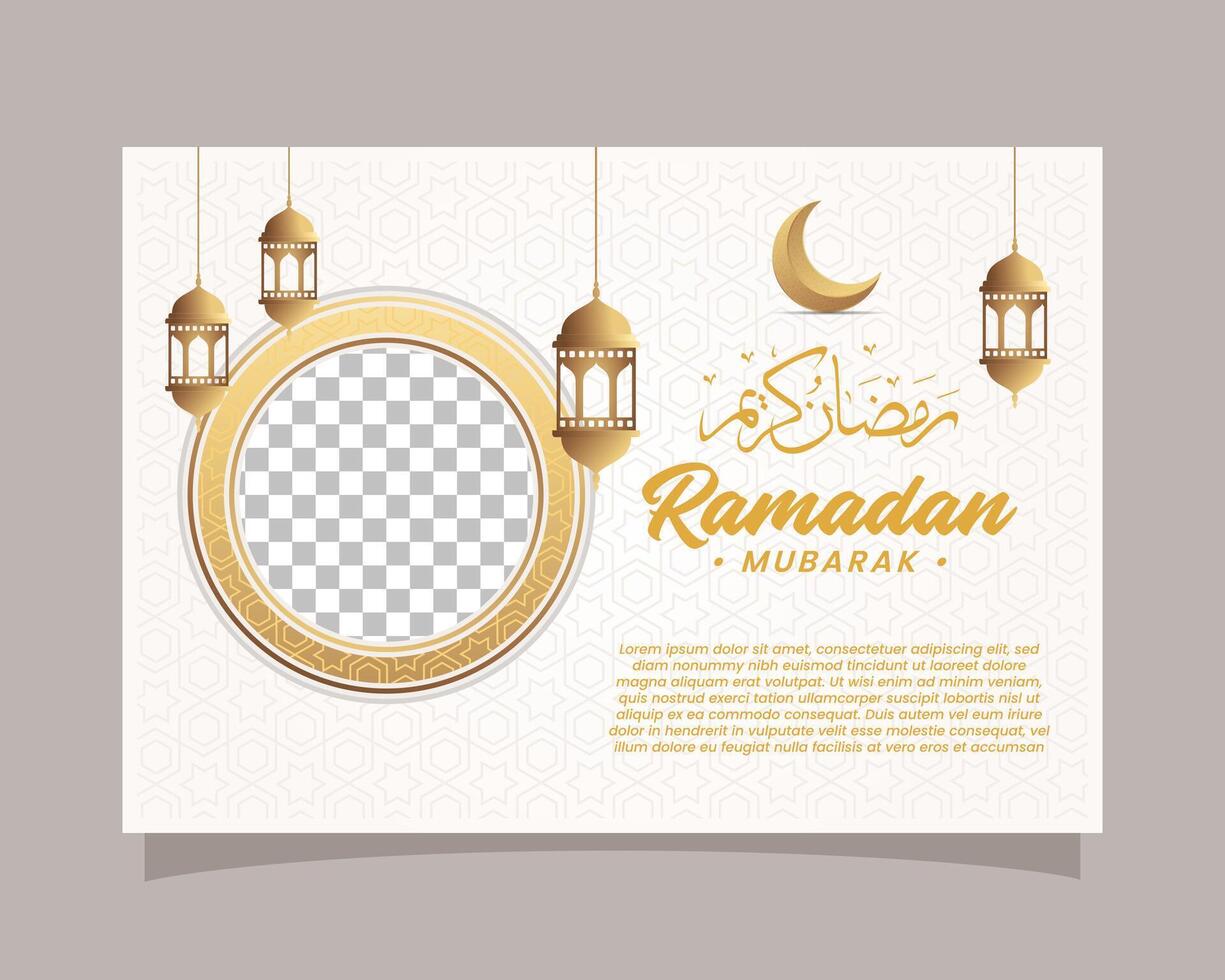 elegant ramadan kareem bakgrund, för affisch, ram begrepp, flygblad, affisch. vektor illustration