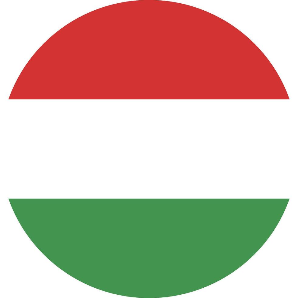Ungarn Flagge National Emblem Grafik Element Illustration vektor