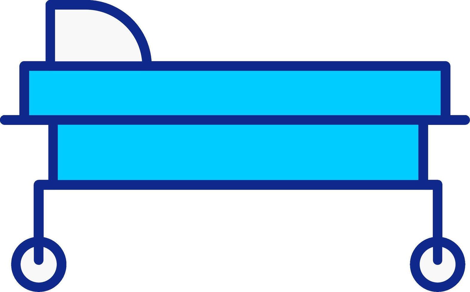 Bahre Blau gefüllt Symbol vektor