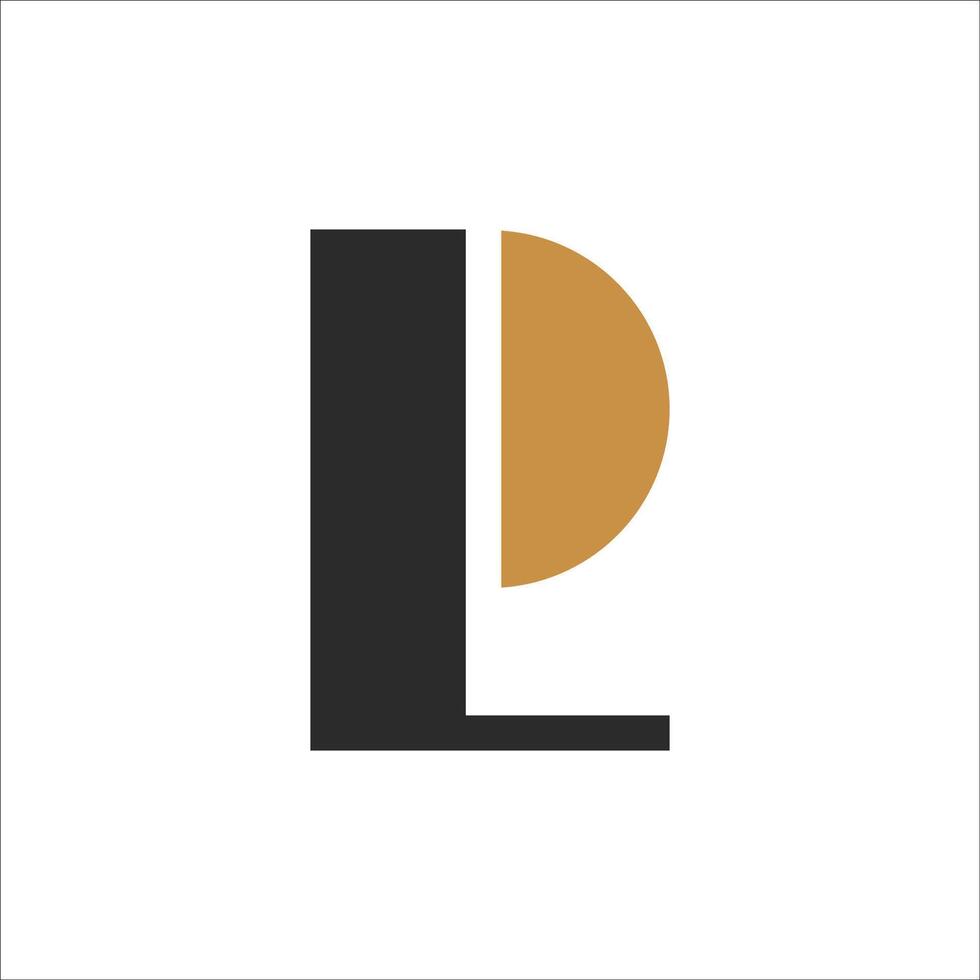 Initiale lp Brief Logo mit kreativ modern Geschäft Typografie Vektor Vorlage. kreativ abstrakt Brief pl Logo Design.