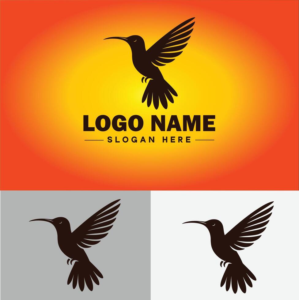 Kolibri Logo Vektor Kunst Symbol Grafik zum Unternehmen Marke Geschäft Symbol Kolibri Logo Vorlage