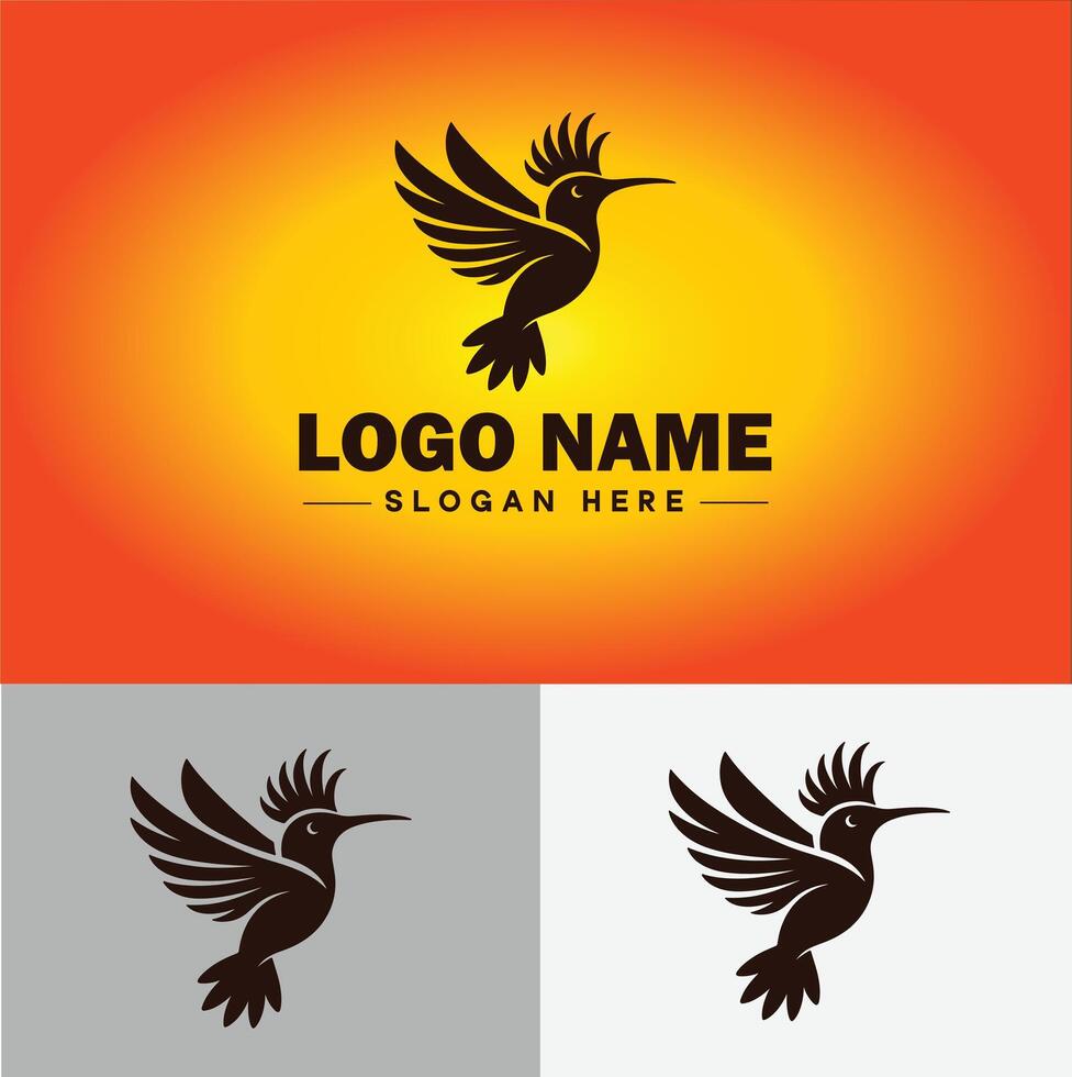 Kolibri Logo Vektor Kunst Symbol Grafik zum Unternehmen Marke Geschäft Symbol Kolibri Logo Vorlage