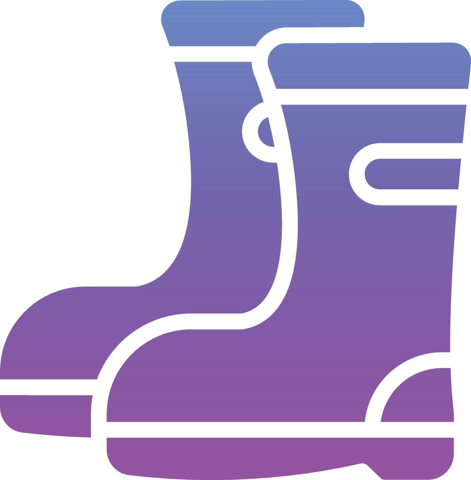 Landwirtschaft Stiefel Vektor Symbol