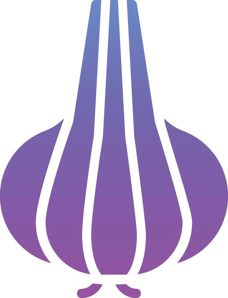 Knoblauch-Vektor-Symbol vektor