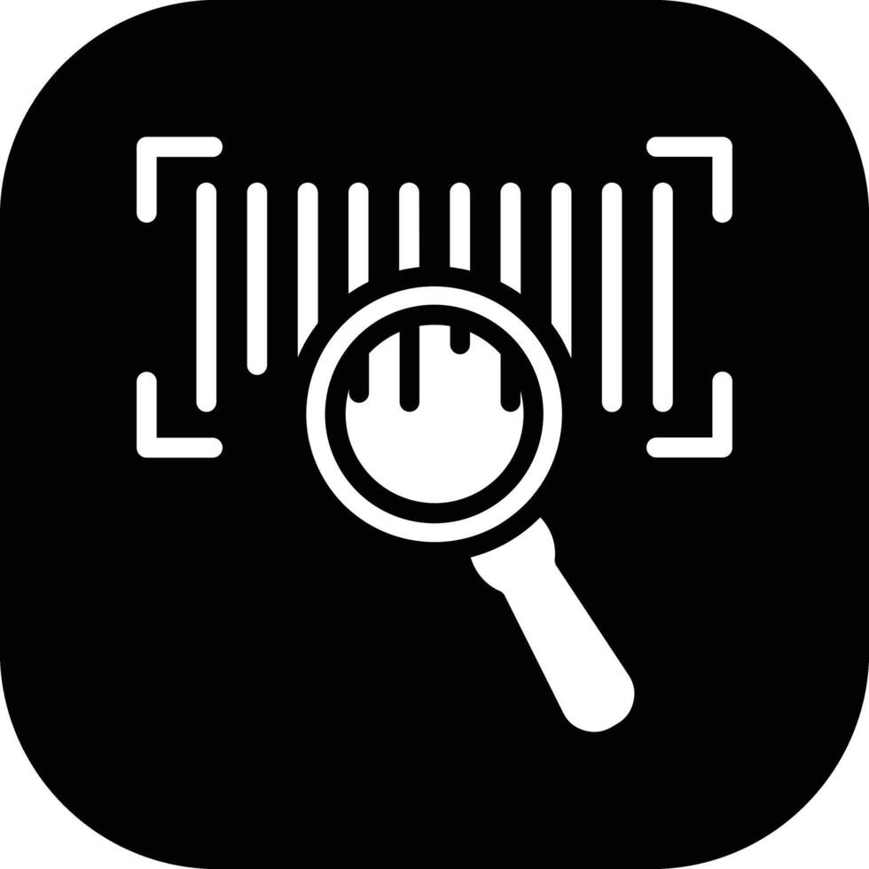 Barcode Suche Vektor Symbol