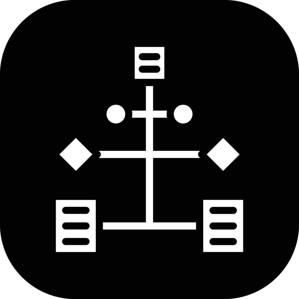 Workflow-Vektor-Symbol vektor