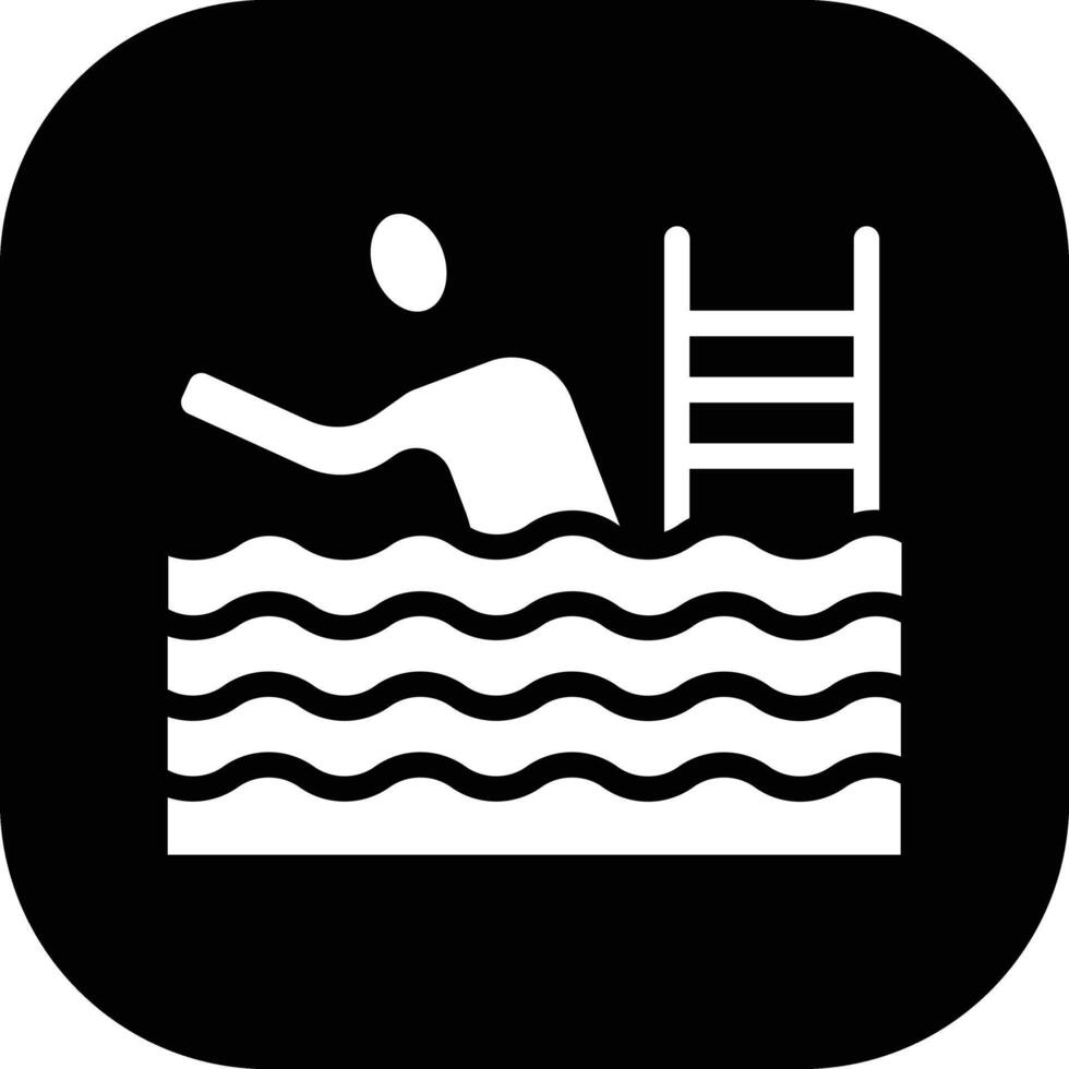 Schwimmen-Vektor-Symbol vektor