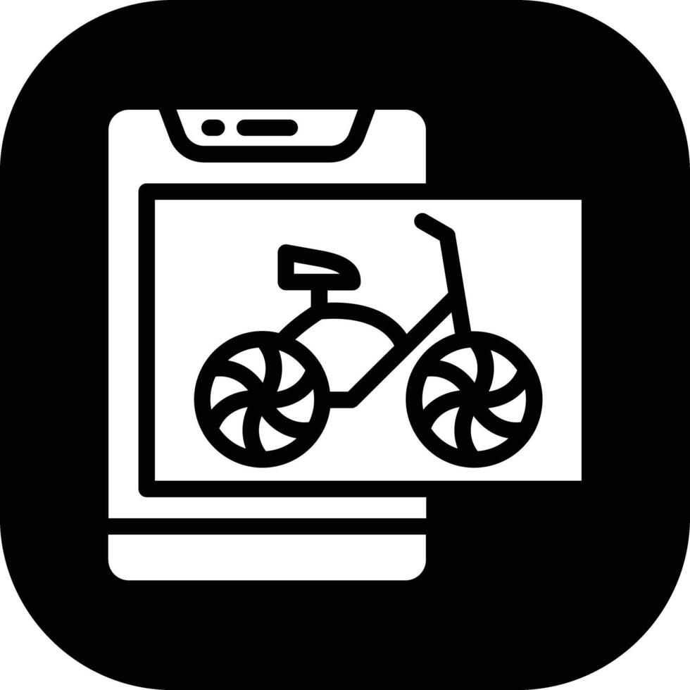 Fahrrad-Vektor-Symbol vektor