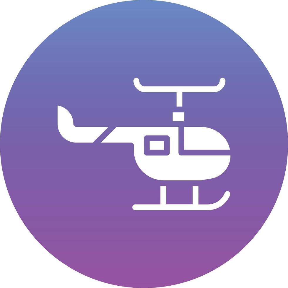 Hubschrauber-Vektor-Symbol vektor