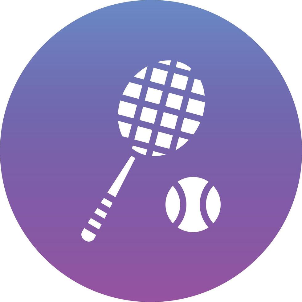 Tennis-Vektor-Symbol vektor
