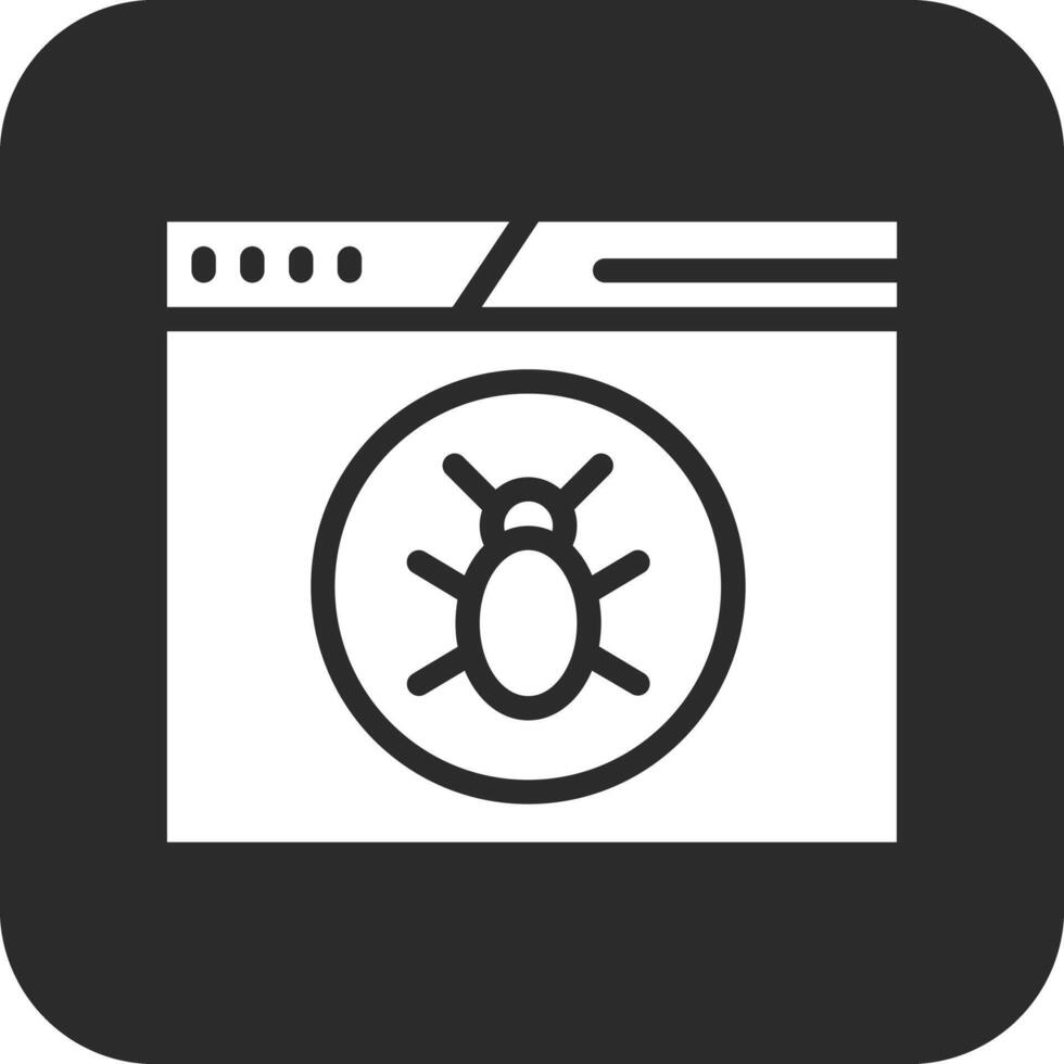 Laptop Virus Vektor Symbol