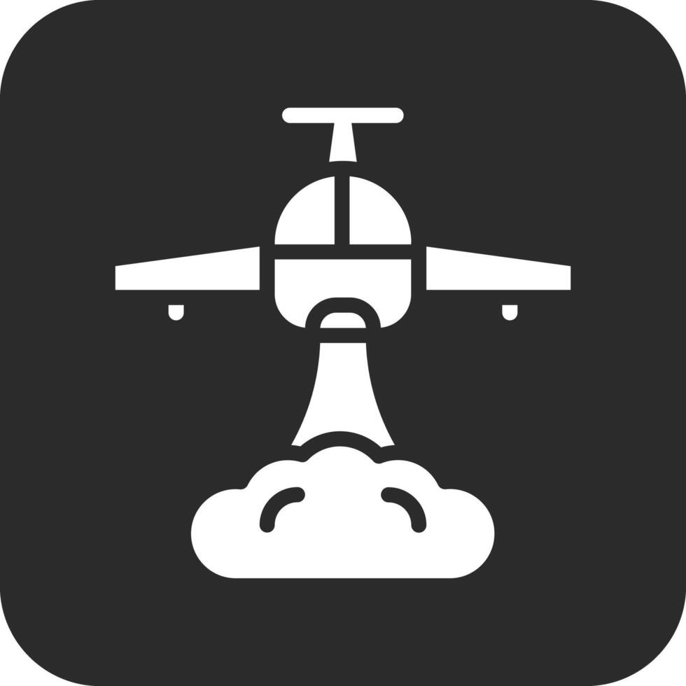 Feuerwehrmann Flugzeug Vektor Symbol