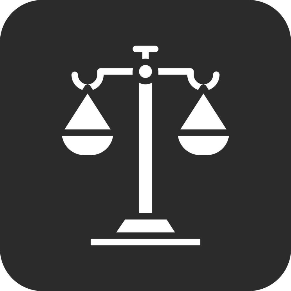 Gerechtigkeitsvektor-Symbol vektor