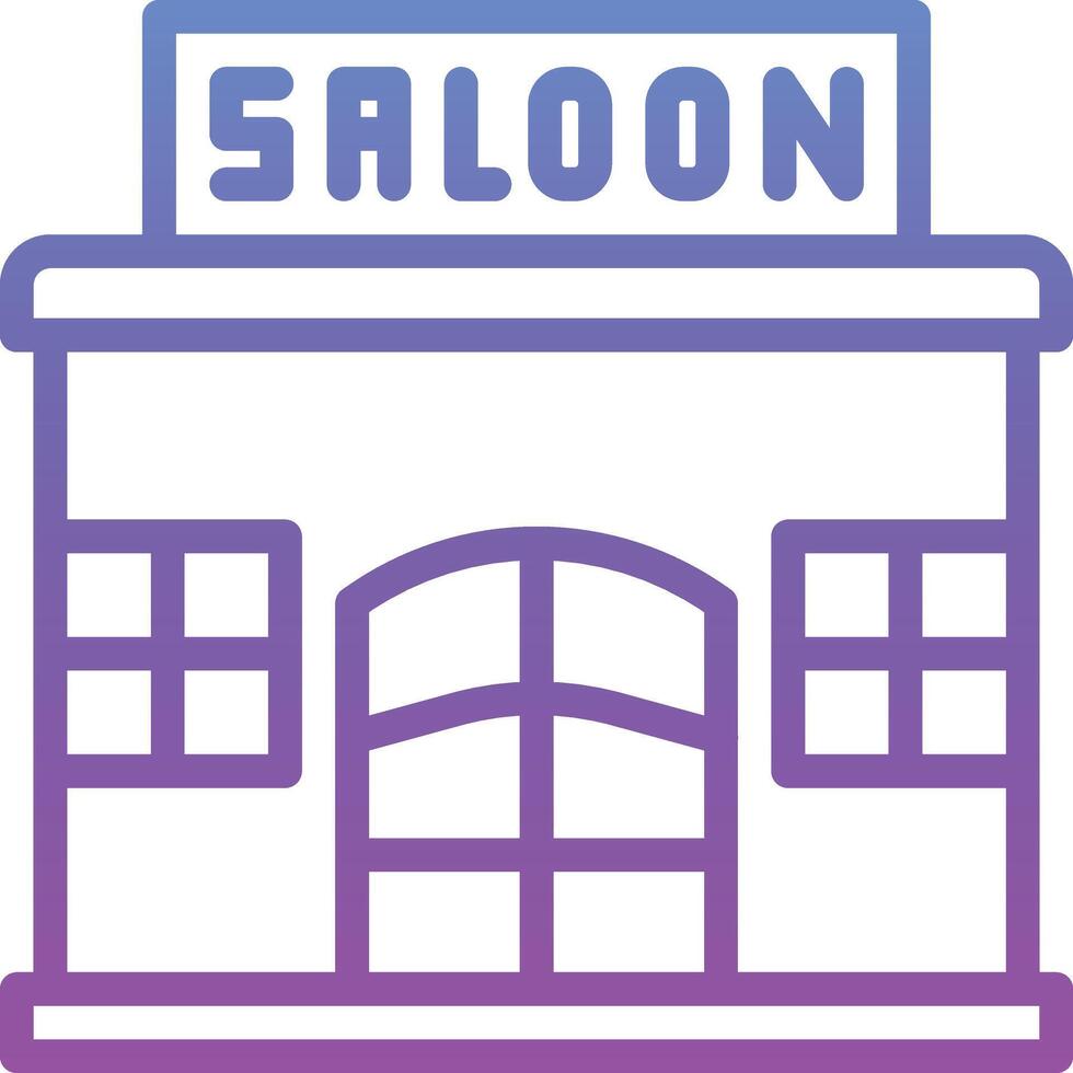 Saloon Vektor Symbol
