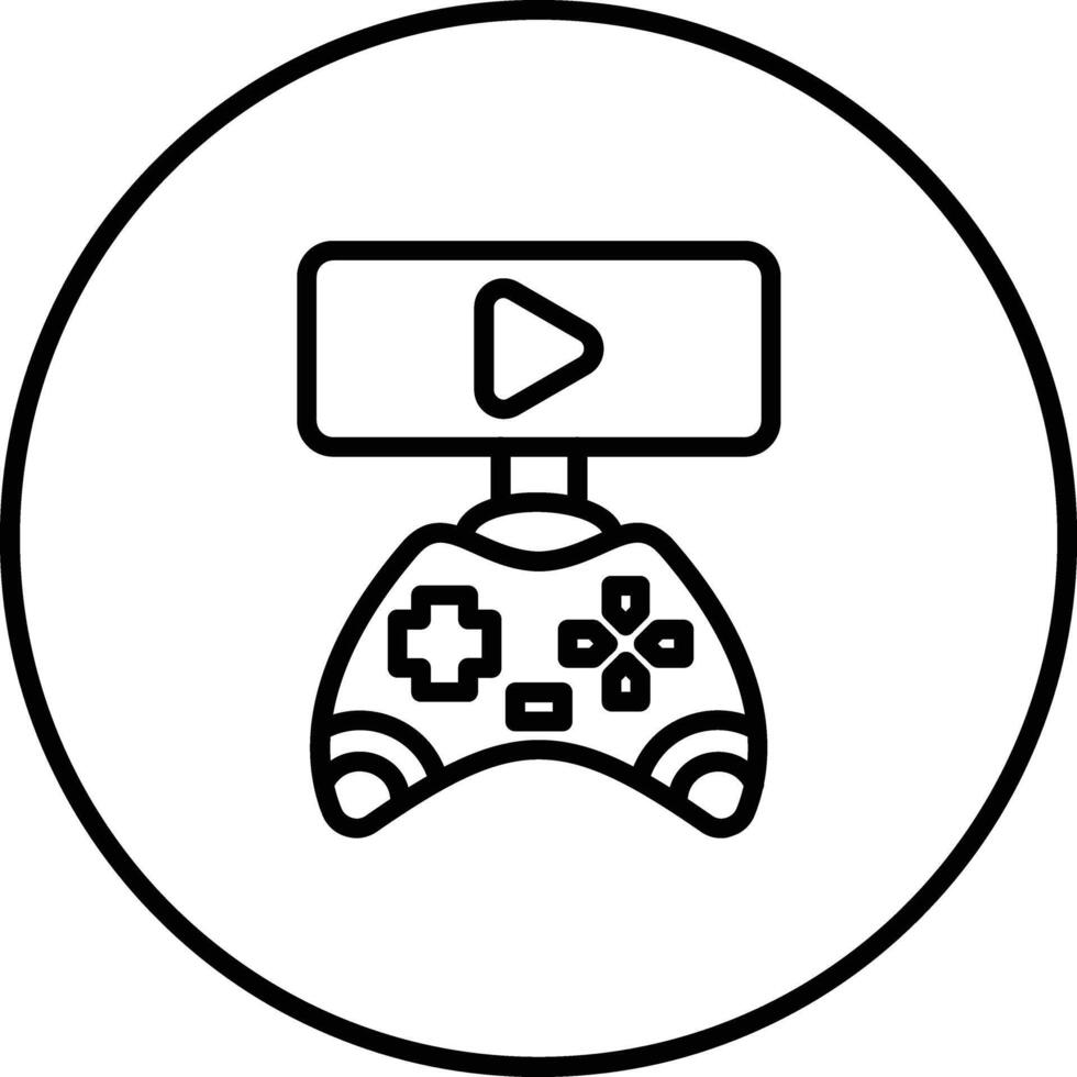 Spiel Video Vektor Symbol