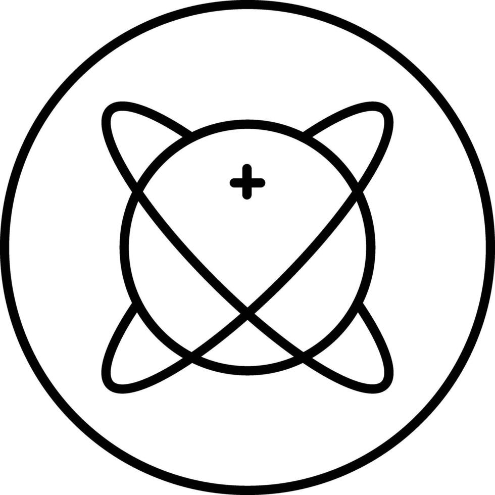 Raum Orbit Vektor Symbol