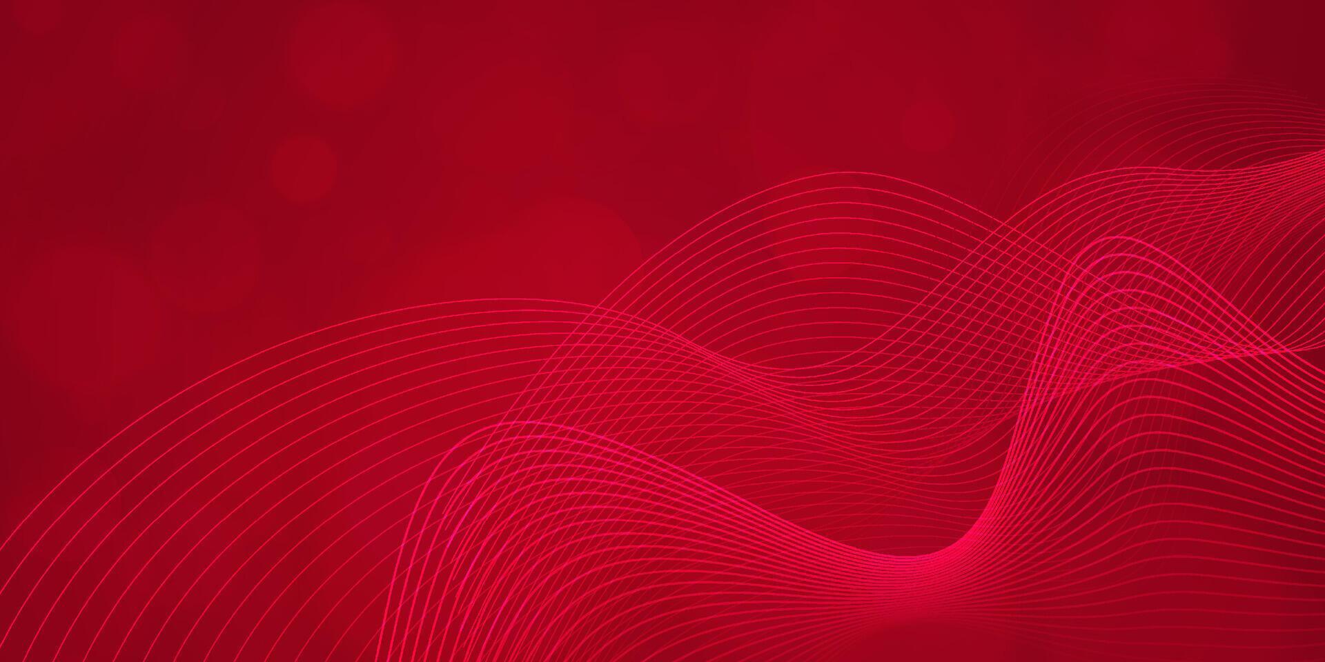 Digital Technologie futuristisch Internet Netzwerk Verbindung rot Hintergrund, abstrakt Wolke Cyber Information Kommunikation, ai groß Daten Wissenschaft, Innovation Zukunft Technik, Linie Punkt Illustration Vektor 3d