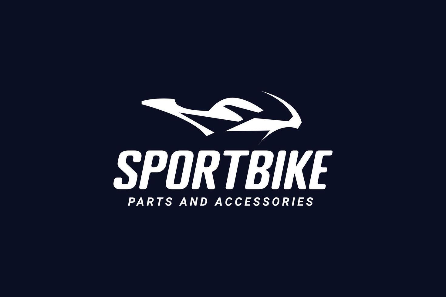 sportcykel logotyp vektor ikon illustration