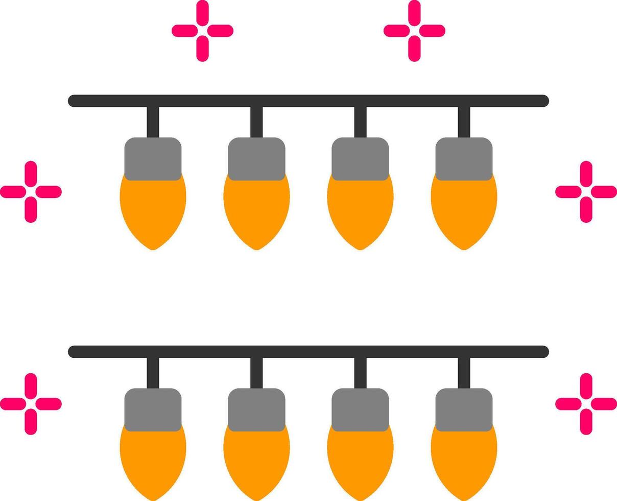 Lichter flaches Symbol vektor