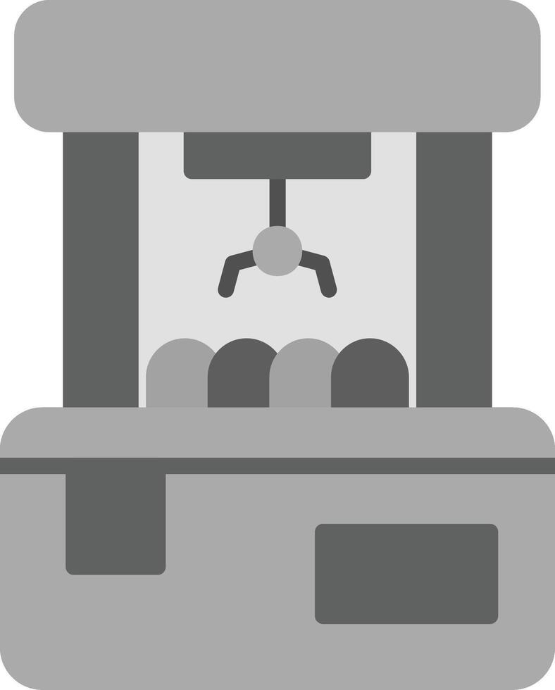 Klauenmaschinen-Vektorsymbol vektor