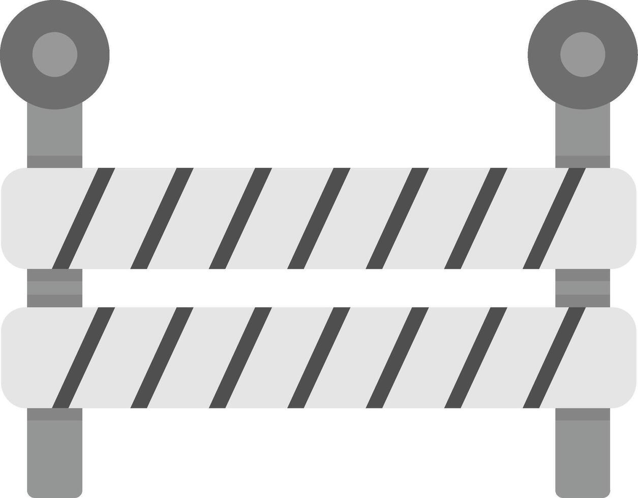 Vektorsymbol für Straßensperren vektor