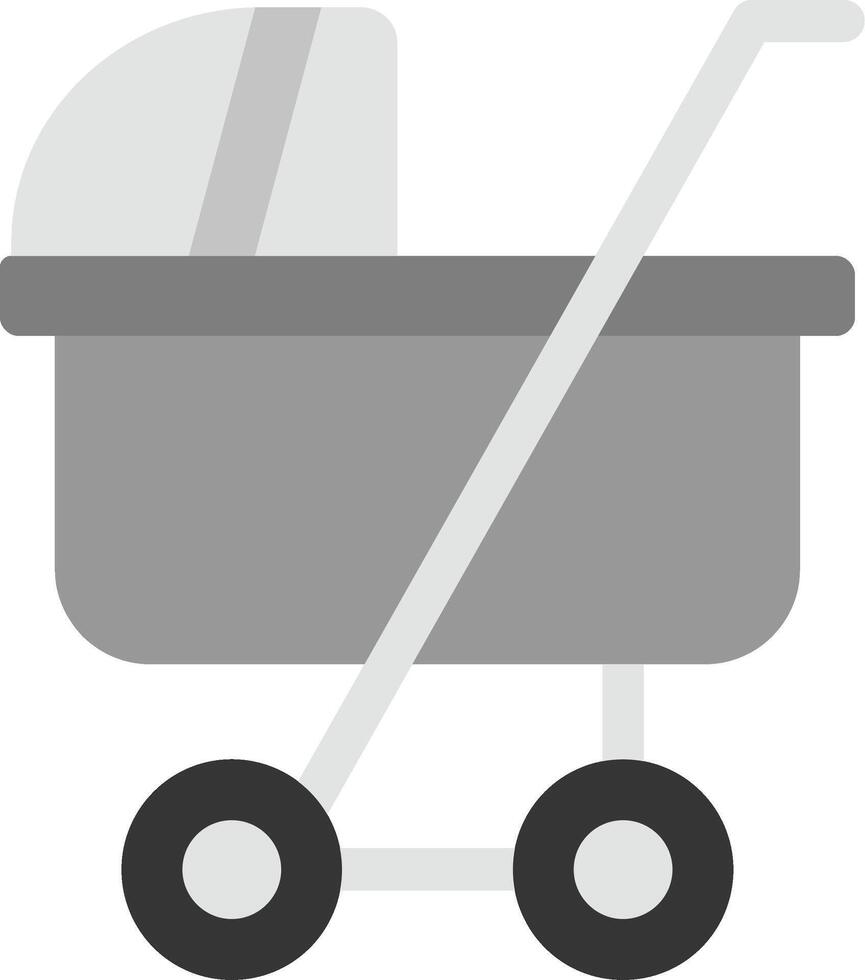 Kinderwagen-Vektor-Symbol vektor