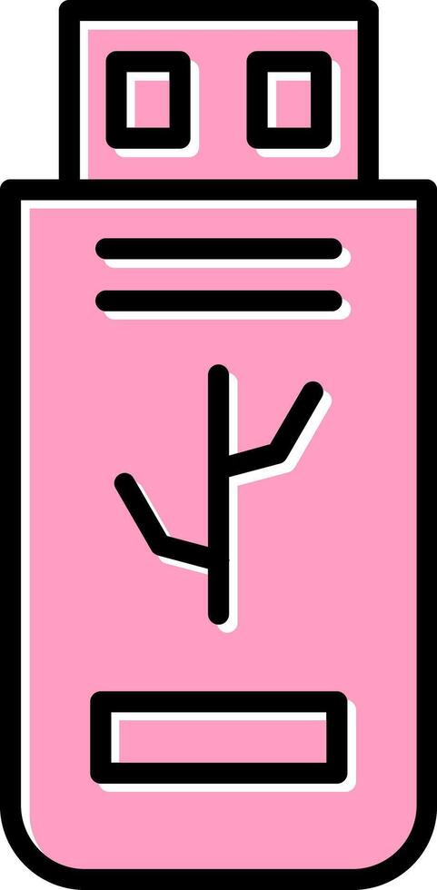 Blitz Platte Vektor Symbol