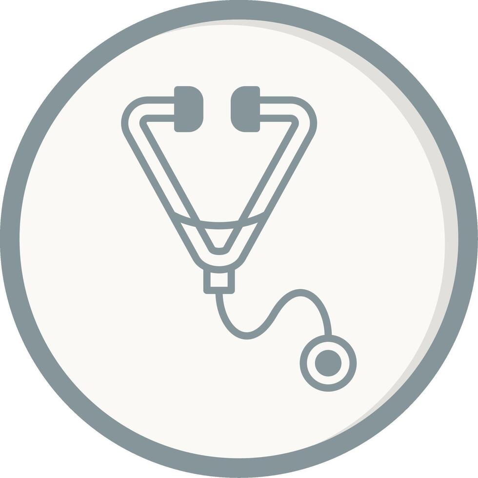 stetoskop vektor ikon