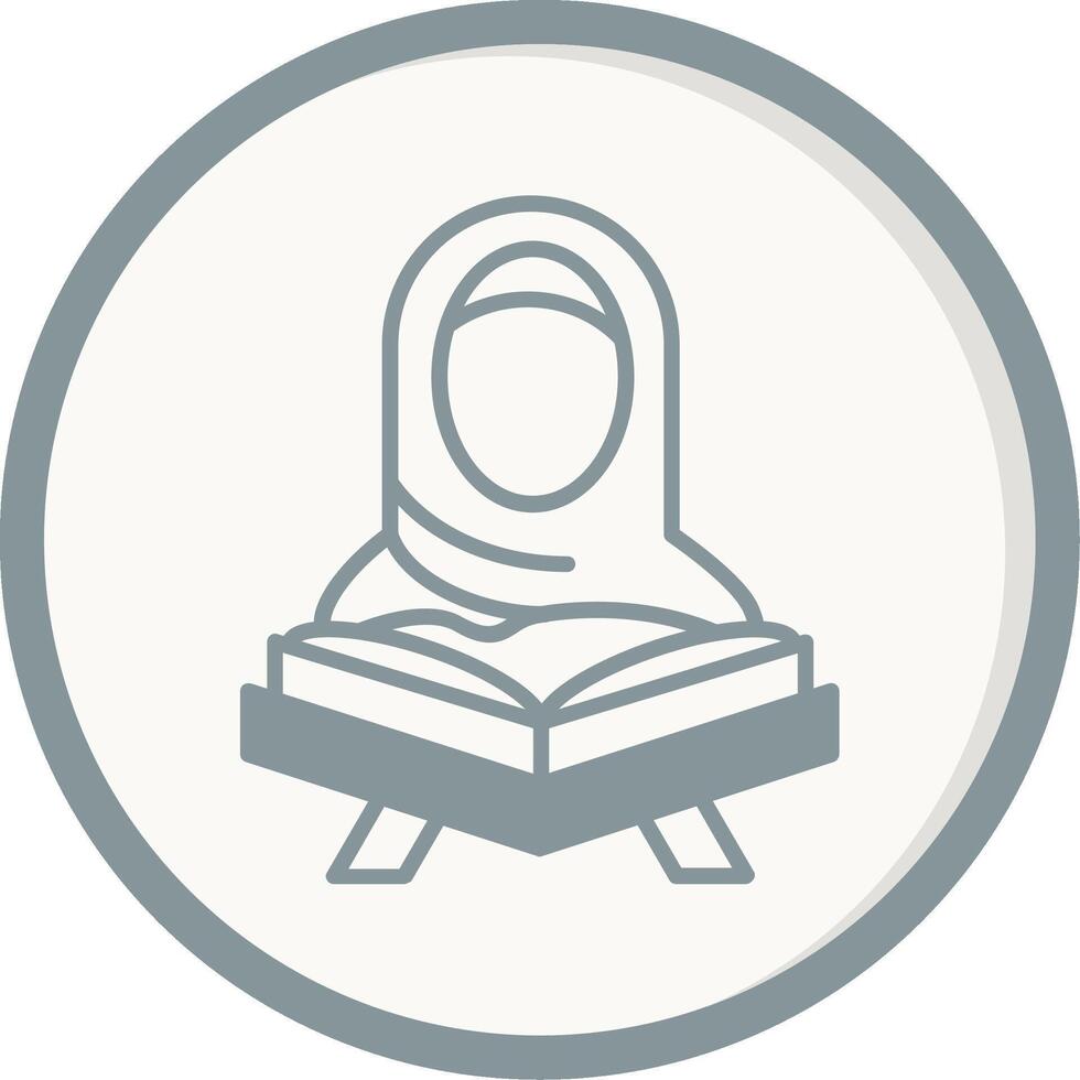 muslimisches Vektorsymbol vektor