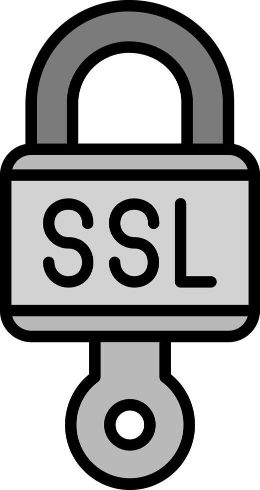 SSL-Vektorsymbol vektor