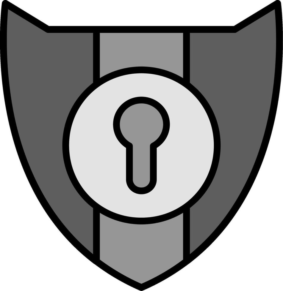 Schlüsselloch-Vektor-Symbol vektor