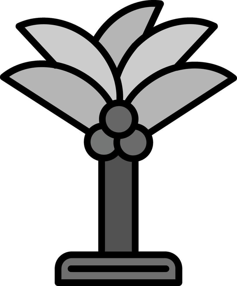 Palme-Vektor-Symbol vektor