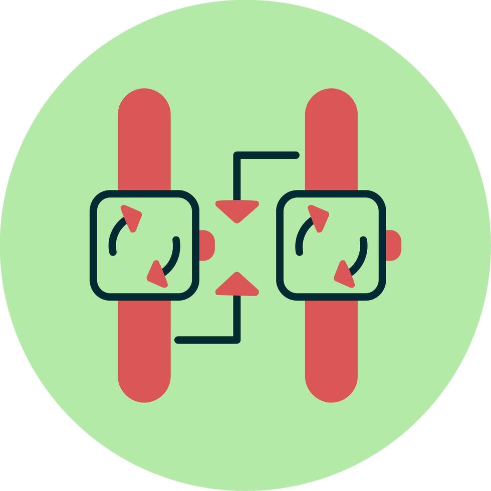 ikon för synkroniseringsvektor vektor
