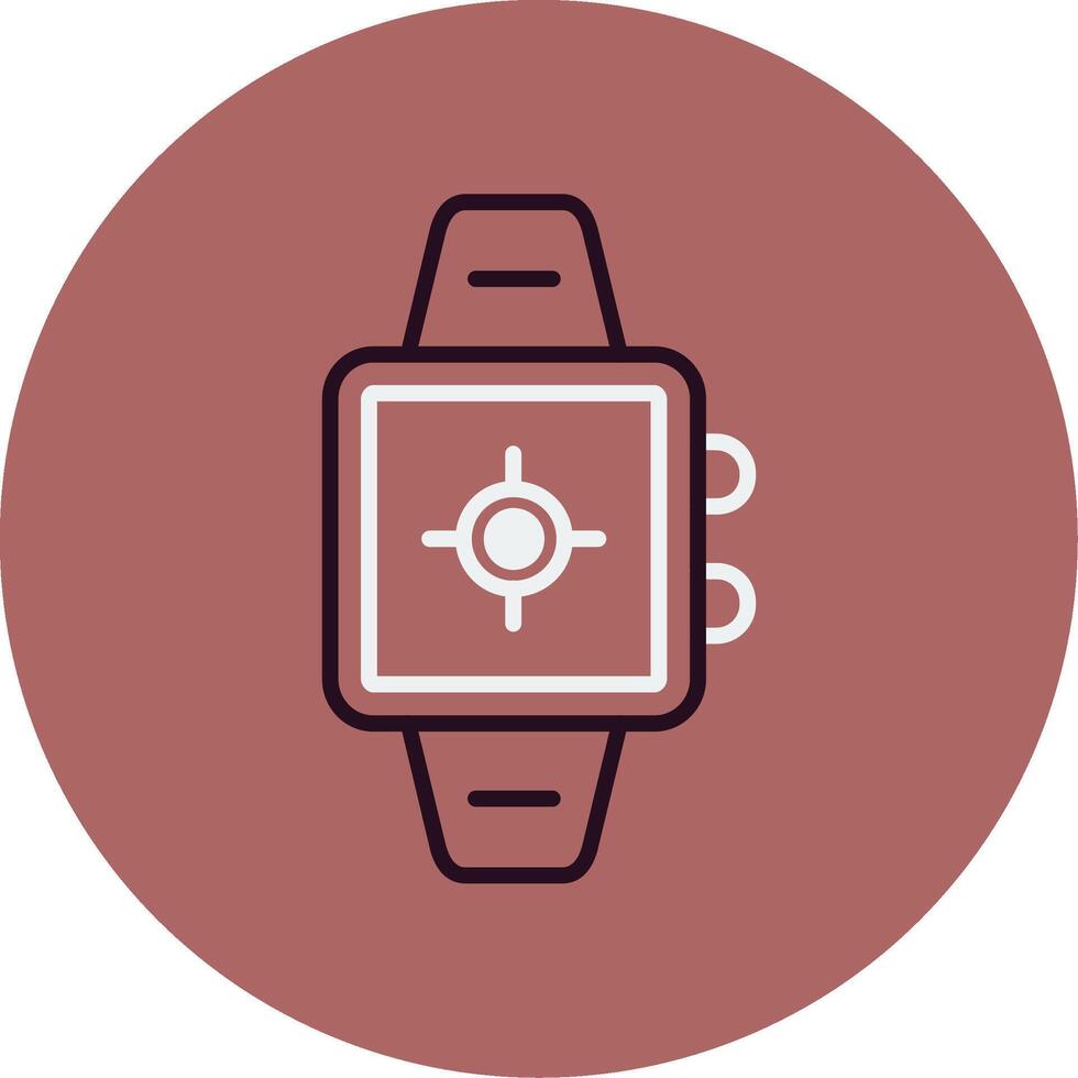 Smartwatch-Vektorsymbol vektor