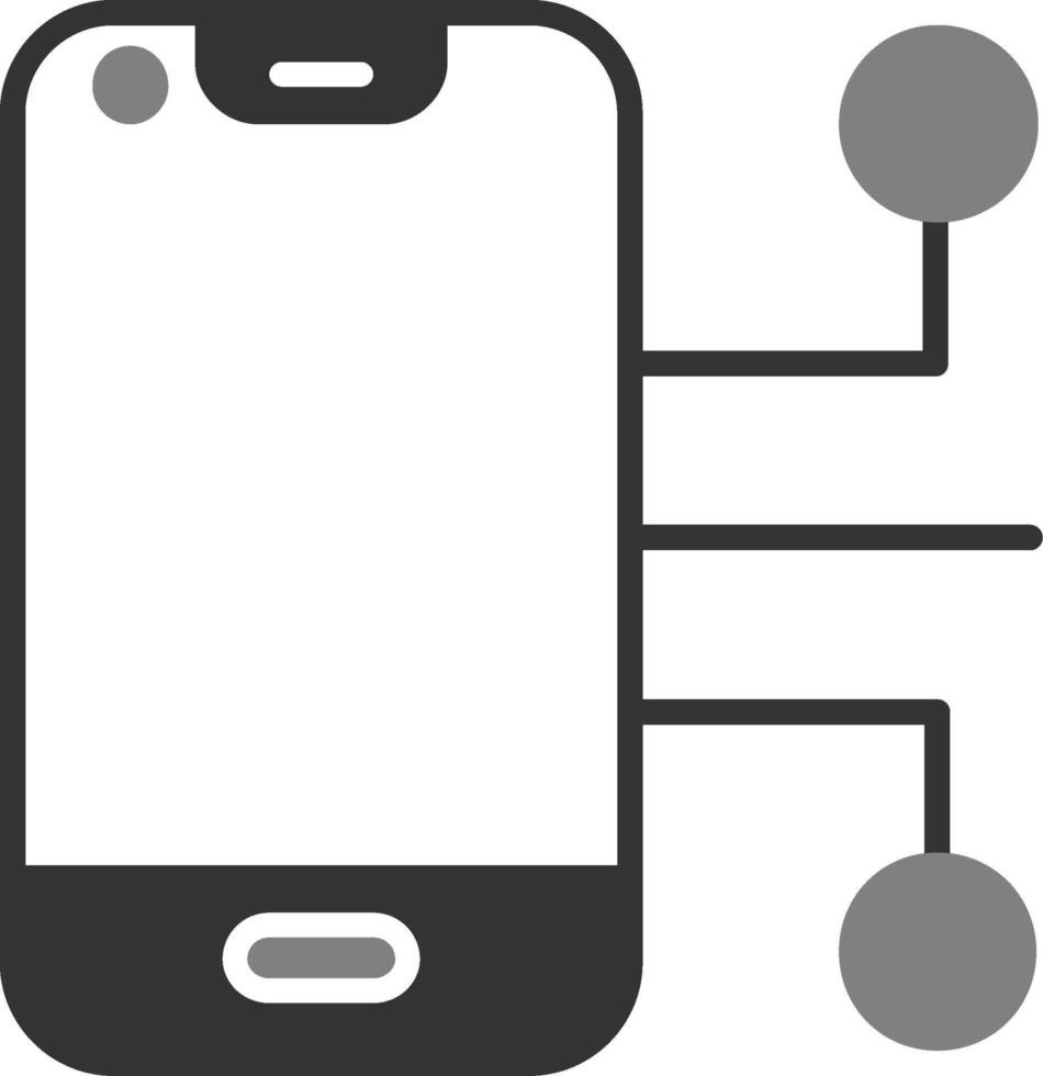 Smartphone-Vektorsymbol vektor